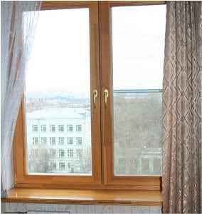 Деревянные окна