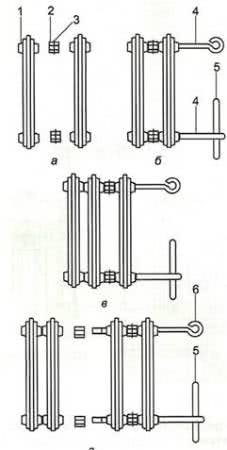 Установка радиаторов, общие рекомендации